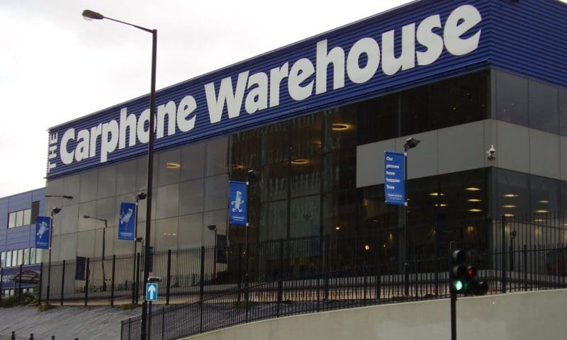 Carphone Warehouse fined £400,000 for security data breach