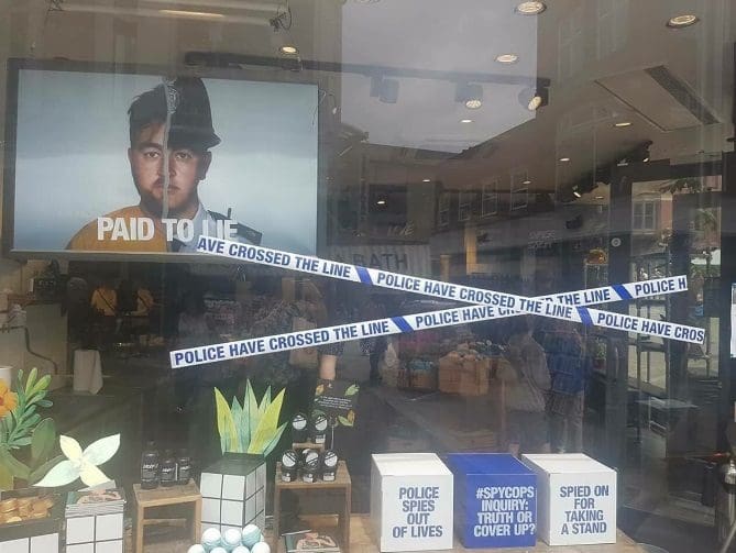 Lush removes ‘spy cops’ campaign for fear of ‘staff safety’