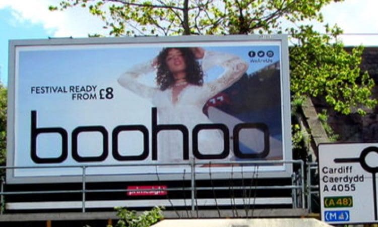 Boohoo reports £183.6m revenue jump