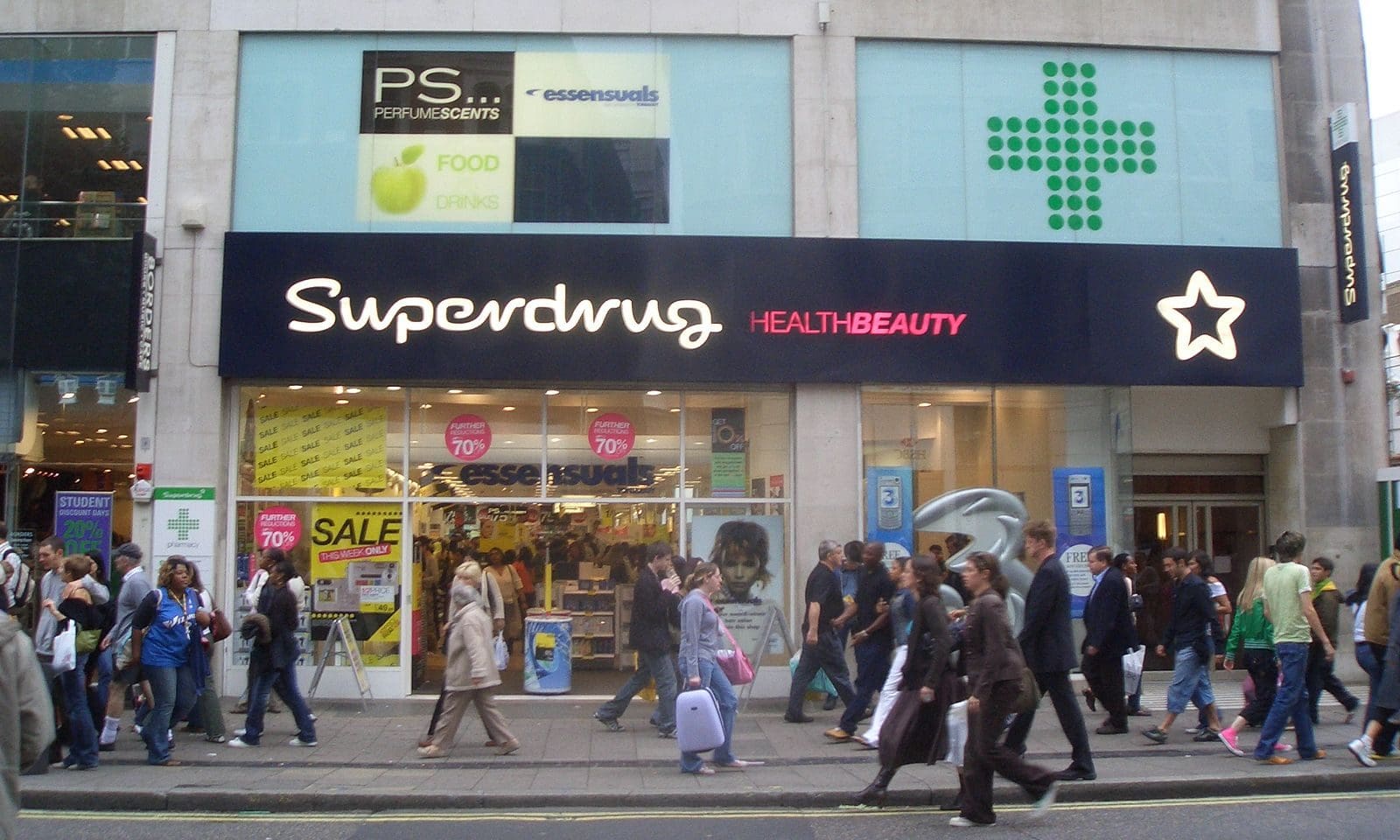 Superdrug revenues tumble 15% in FY20