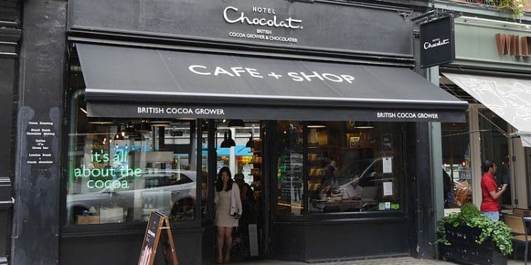 Hotel Chocolat revenues soar in half-year results