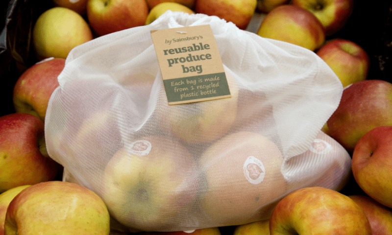 Sainsbury’s to halve plastic packaging by 2025