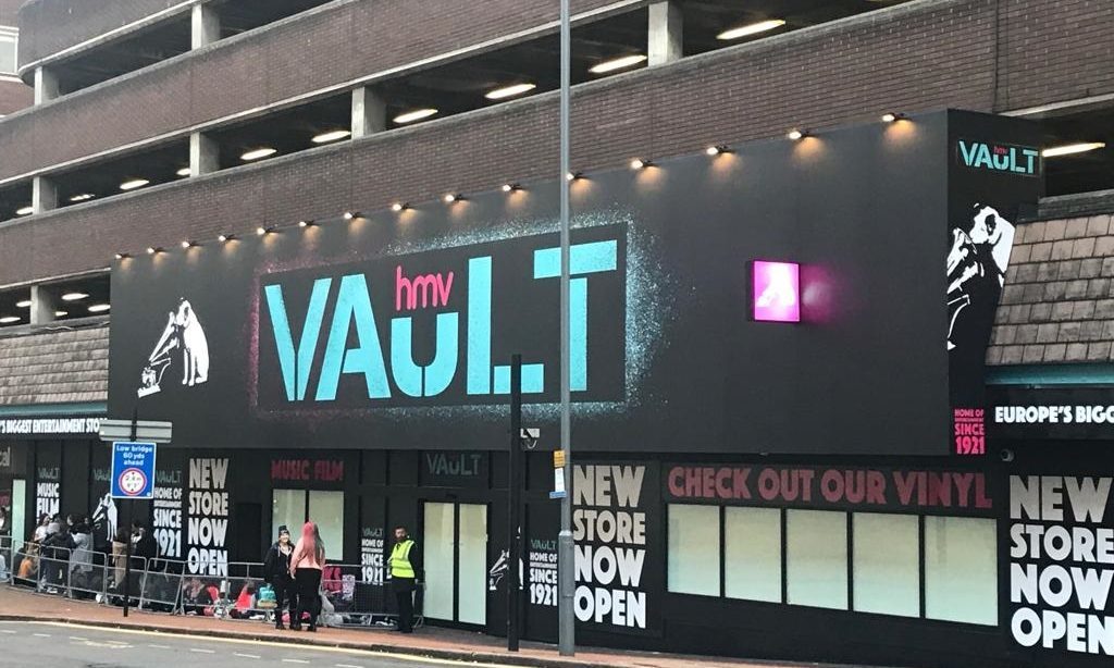 HMV opens Europe's largest entertainment store in Birmingham | Retail ...