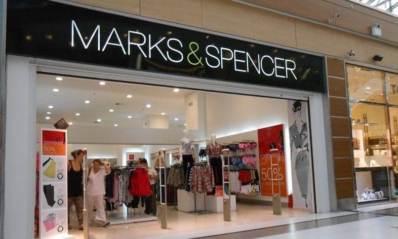 M&S reports fall in festive sales revenues