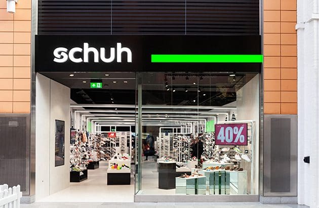 Schuh closes online operations