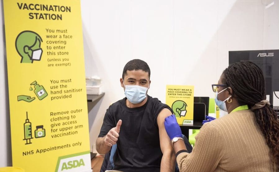 Asda opens third in-store Covid vaccination centre