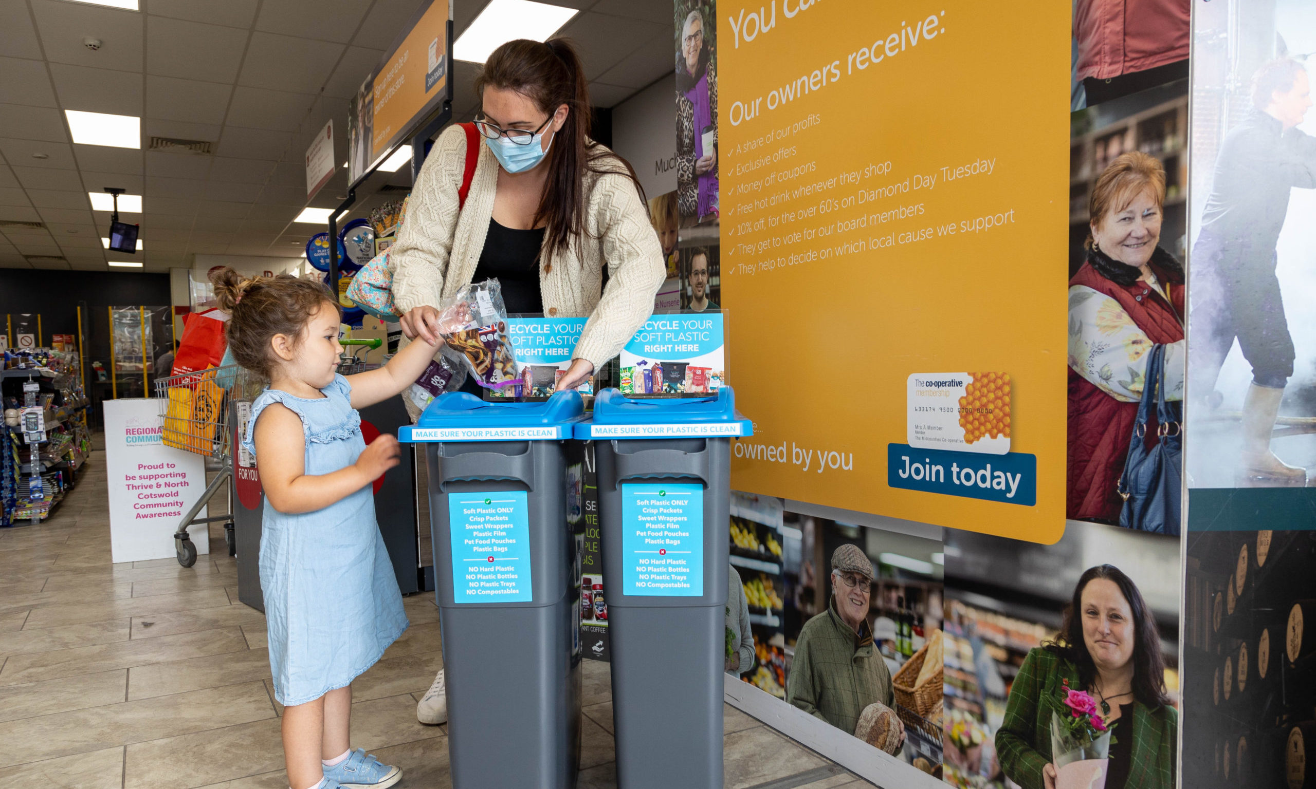 The Midcounties Cooperative starts a collection program for soft plastics