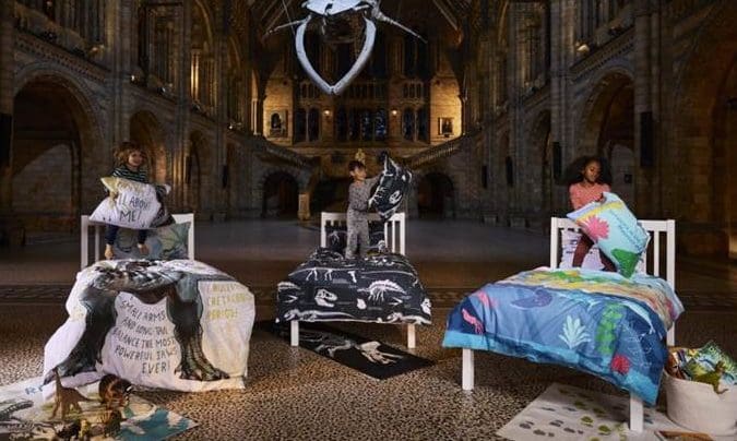 Dunelm launches 3-year partnership with the Natural History Museum