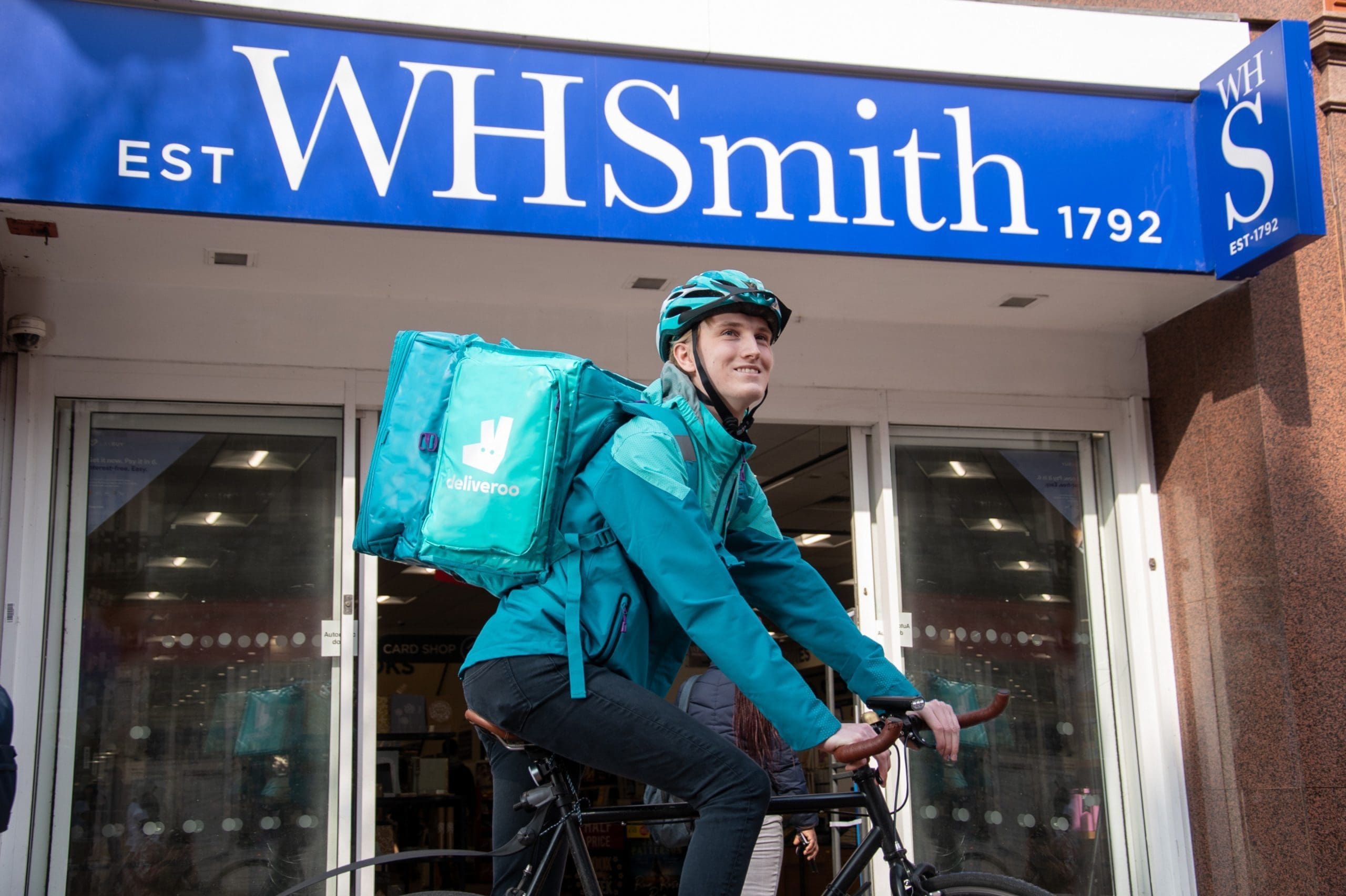 WHSmith partners with Deliveroo in new trial