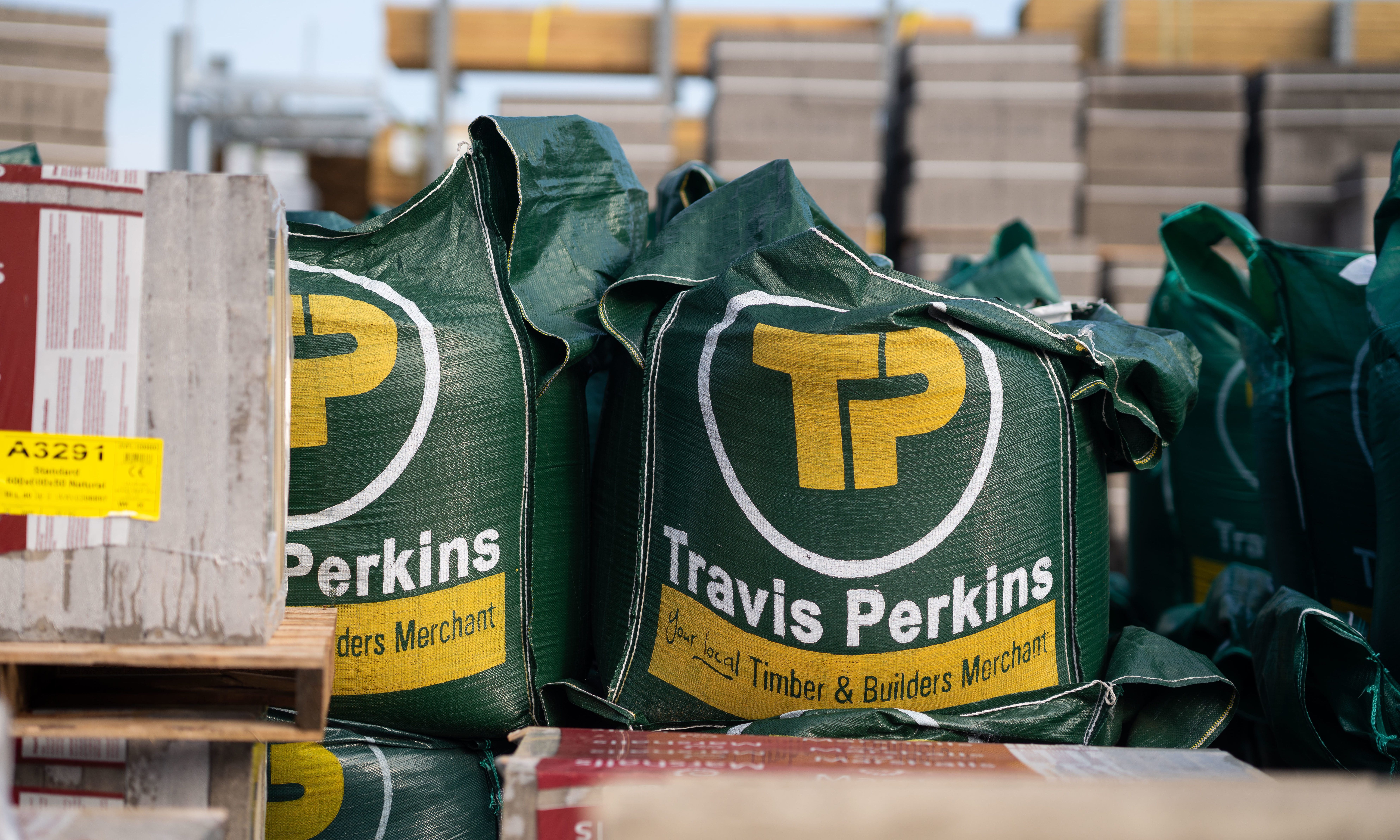 Sales surge at Travis Perkins as demand for housing climbs