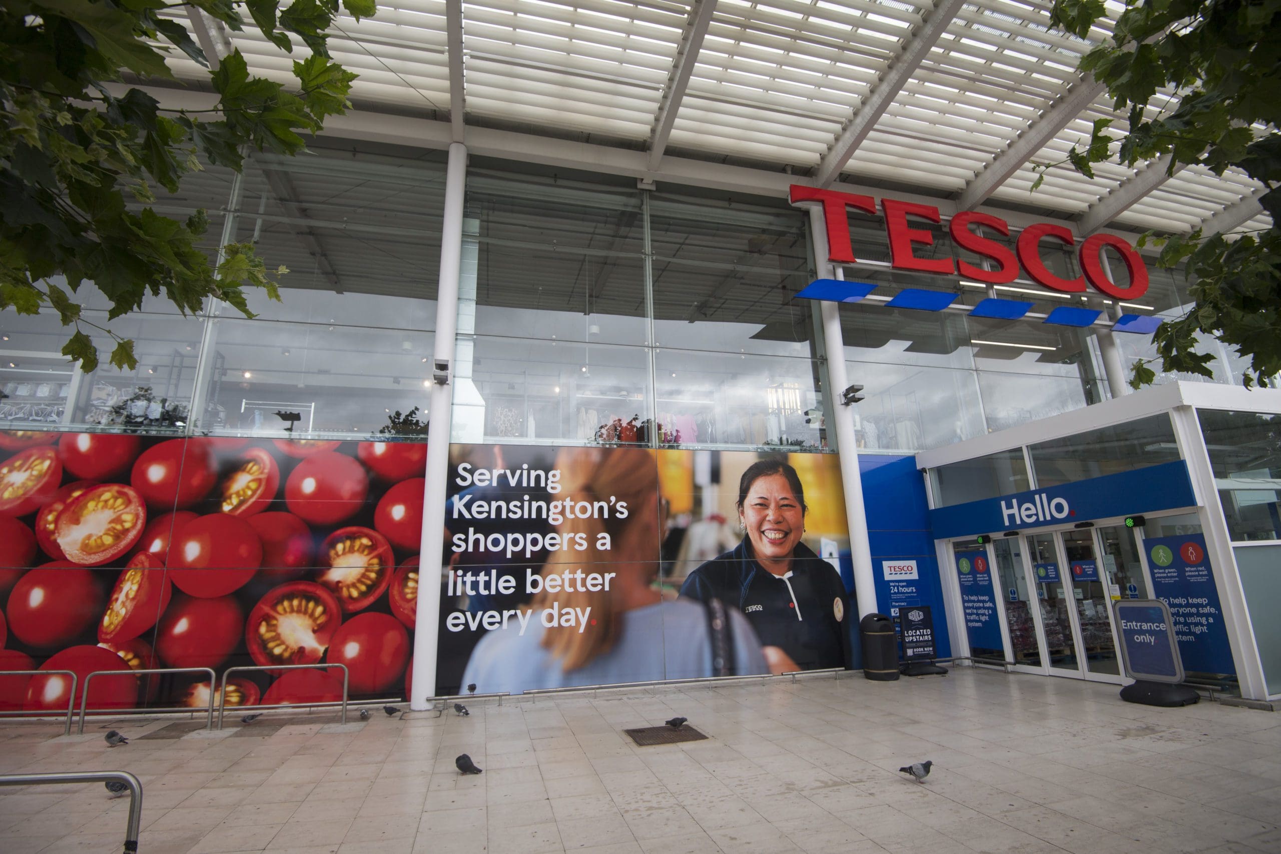 Tesco sales fall amid changing customer behaviour