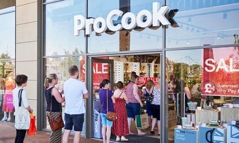 ProCook revenues jump 17.8% in Q4
