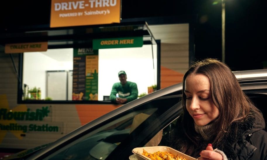 Sainsbury’s launches healthy overnight drive-thru for shift workers