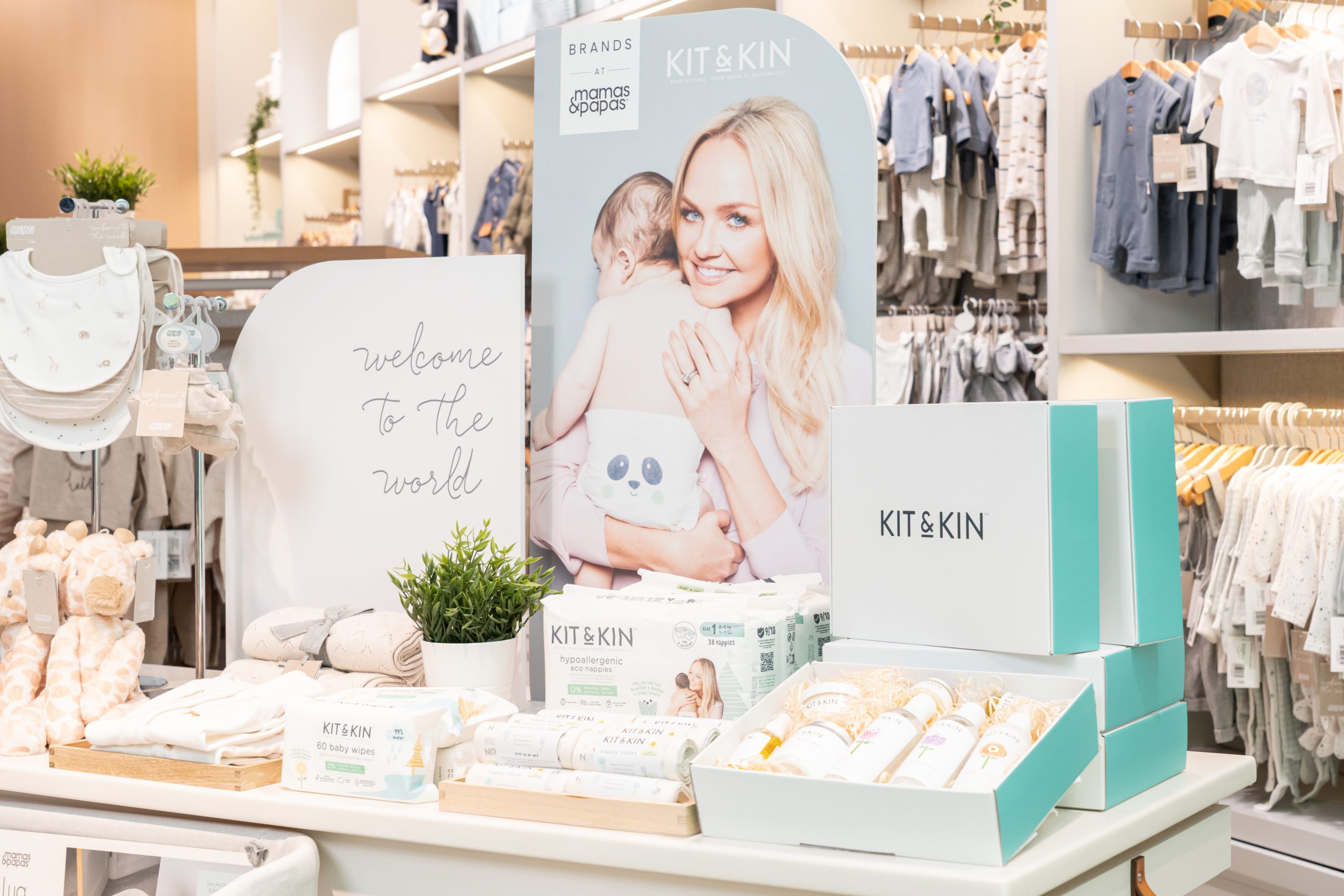 Mamas & Papas partners with Kit & Kin to promote ecofriendly products