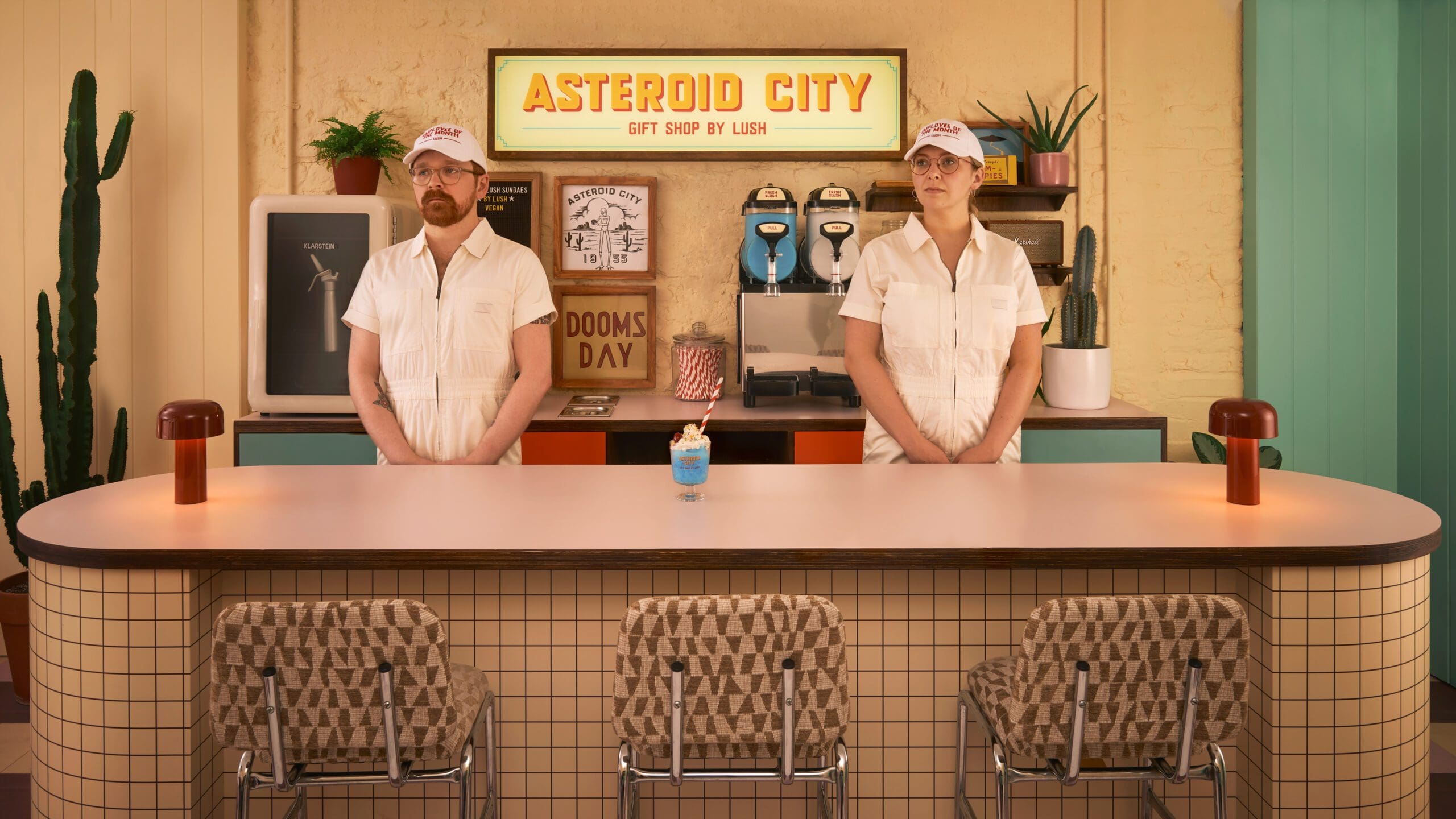 Lush launches Asteroid City-inspired pop-up in London