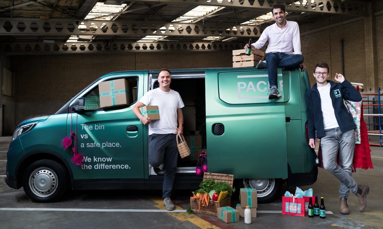 Oh Polly partners with all-electric courier Packfleet