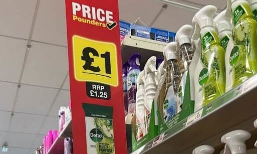 Poundland brings back £1 price point amid lessening inflation