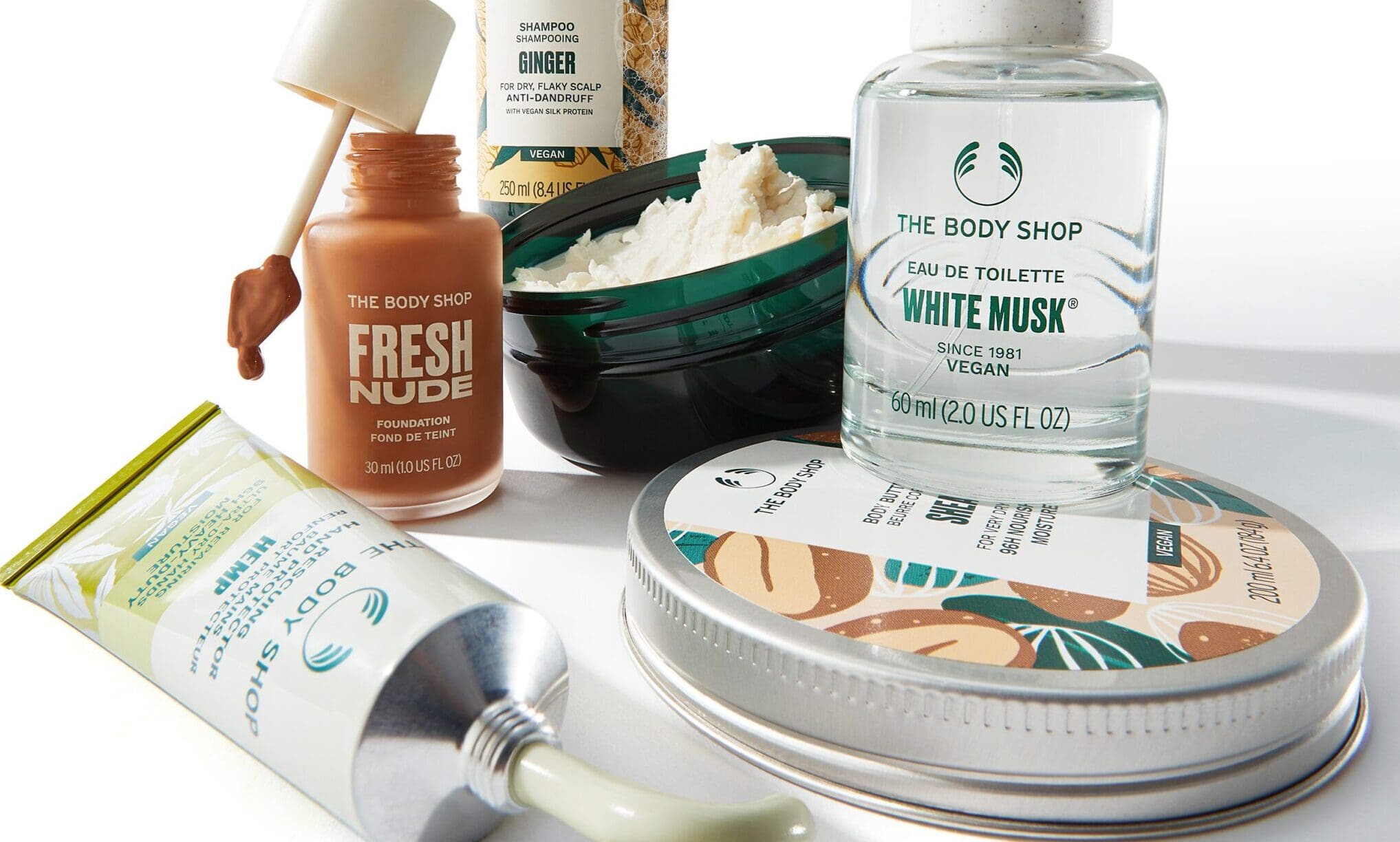 The Body Shop first global beauty brand awarded 100% vegan certification