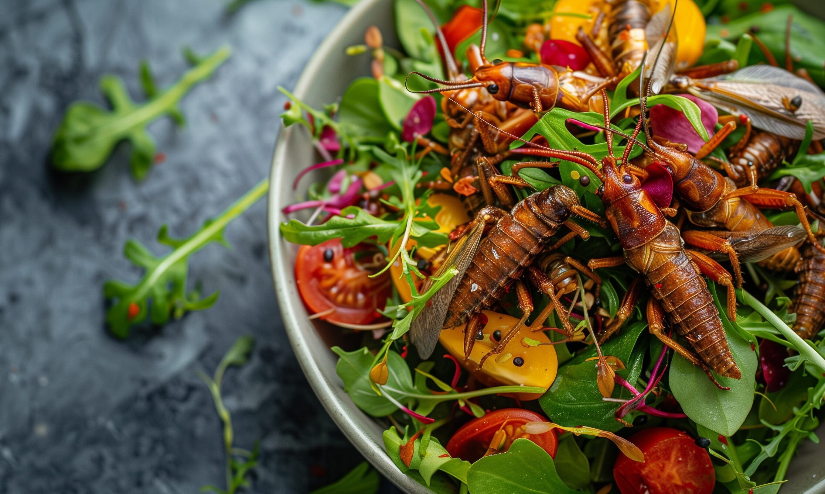 Cricket salads could be meal staple by 2054, Co-op report finds