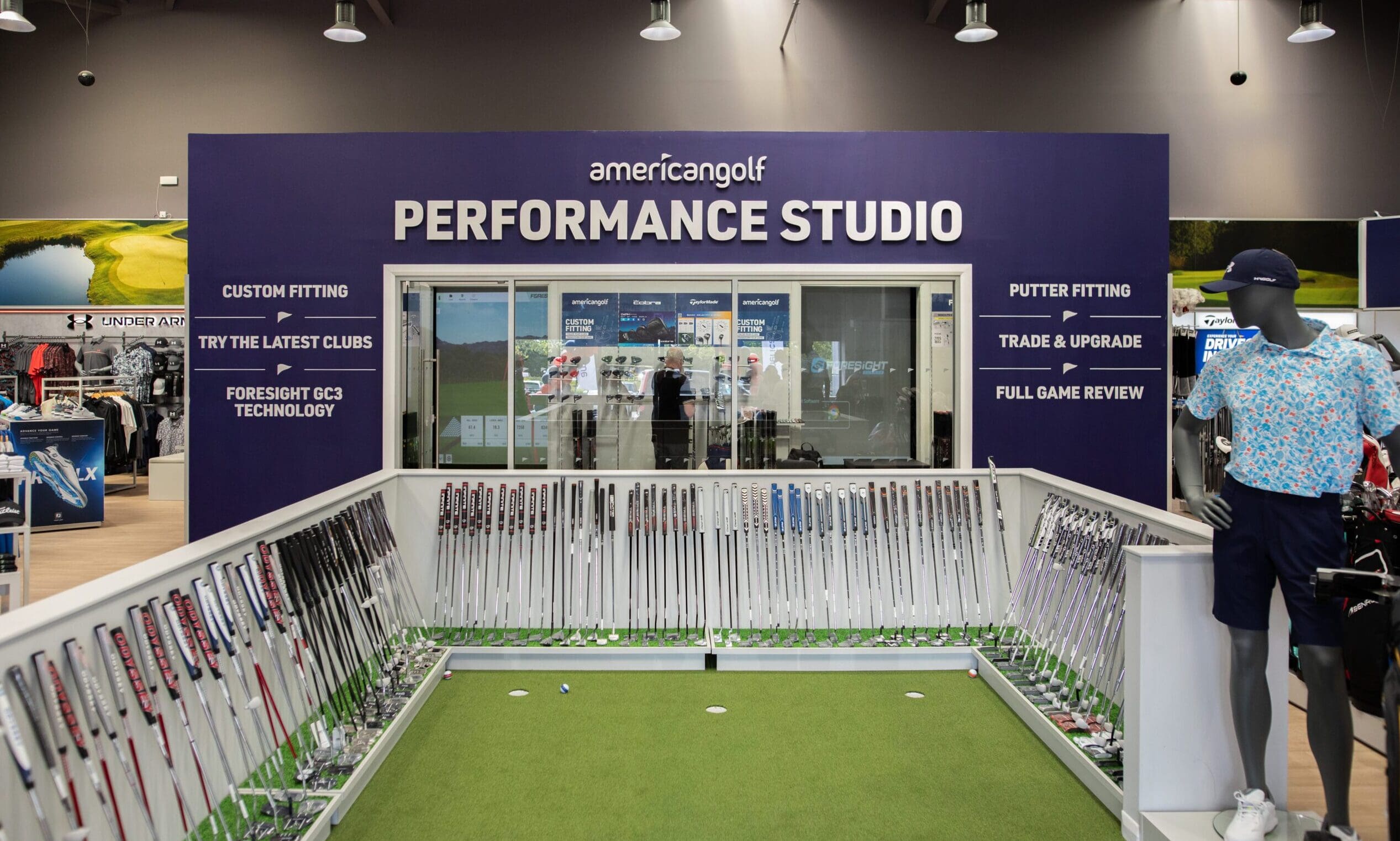 American Golf LFL sales up 1.8% despite poor weather