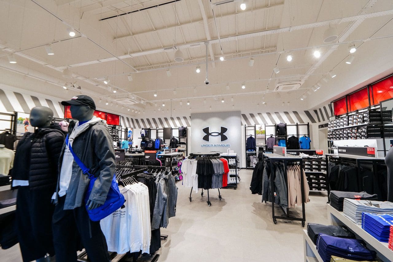 Under Armour opens biggest outlet store in Caledonia Park