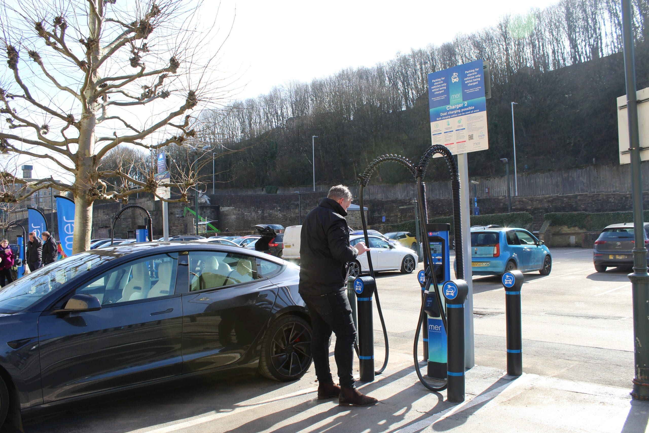 How are EV charging hubs boosting revenues for the retail sector?