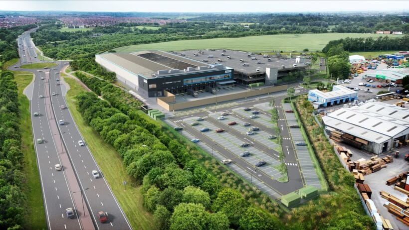 Amazon invests £40m in first UK zero carbon delivery station